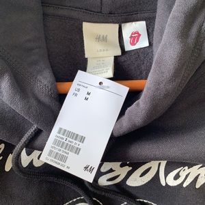 H&M Rolling Stones hoodie NEW